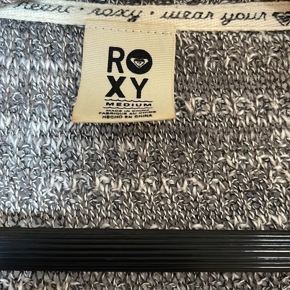 Roxy women’s short sleeve long sweater size M - Picture 5 of 11